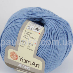 Yarn Art Jeans (Джинс Ярнарт) 15 блакитний