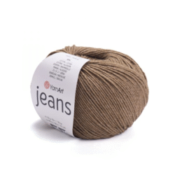 Yarn Art Jeans (Джинс Ярнарт) 40 коричневий