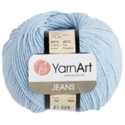 Yarn Art Jeans (Джинс Ярнарт) 75 світлий блакитний