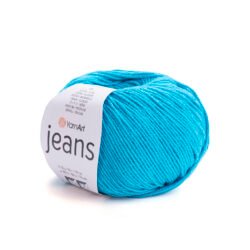 Yarn Art Jeans (Джинс Ярнарт) 55 бірюза