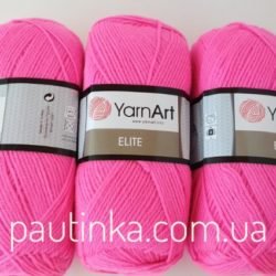 Еліт - YarnArt Elite 174 яскраво-рожевий