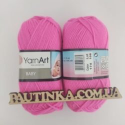 Baby Yarnart - Бебі - 174 яскраво-рожевий