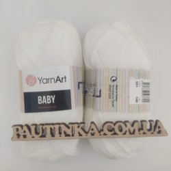 Baby Yarnart - Бебі - 501 білий