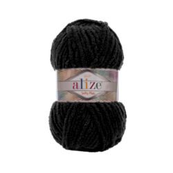 Softy Plus Alize (Софті плюс) - 60 чорний
