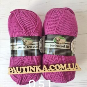 АКЦІЯ !!! Мерино голд - MERINO GOLD 200 - Madame Tricote Paris