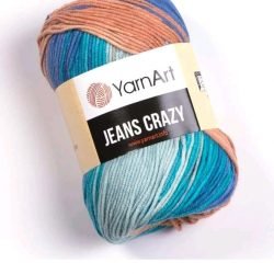 Джинс крейзі - 8207 - Jeans Crazy YarnArt