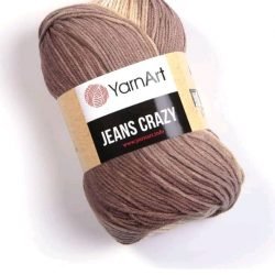 Джинс крейзі - 8201- Jeans Crazy YarnArt