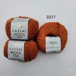 Газал Вул 115м - ( 3317 )- Gazzal Wool 115