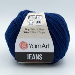 Yarn Art Jeans (Джинс Ярнарт) 54 темно-синій