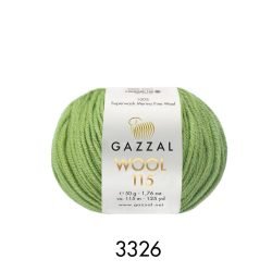 Газал Вул 115м - 3326 - Gazzal Wool 115 мериносова вовна