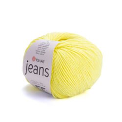 Yarn Art Jeans (Джинс Ярнарт) 58 жовтий неоновий
