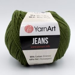 Yarn Art Jeans (Джинс Ярнарт) 82 хакі