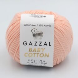 Gazzal Baby Cotton (Газал бебі котон) 3469 персик