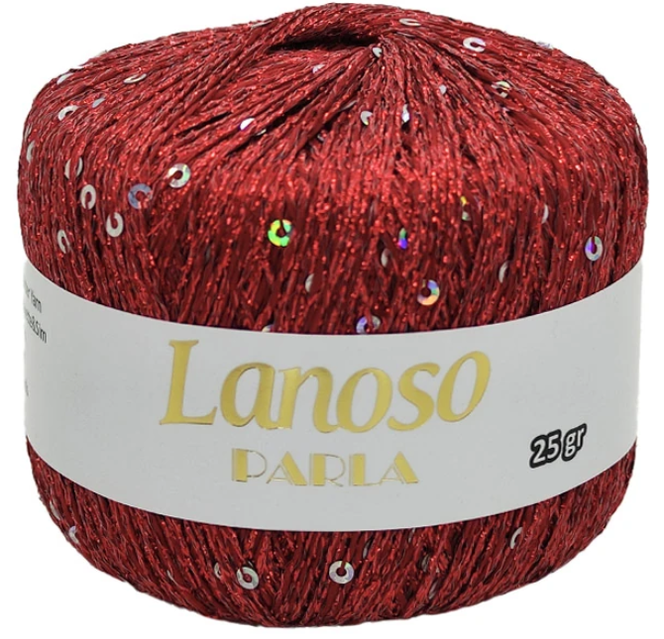 Парла Lanoso Parla 5600 - пряжа з паєтками і люрексом