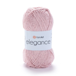 Елеганс 108 бавовняний шнурок з люрексом Yarnart Elegance