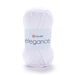 Елеганс 117 бавовняний шнурок з люрексом Yarnart Elegance