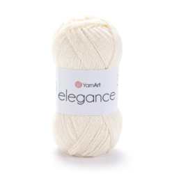 Елеганс 118 бавовняний шнурок з люрексом Yarnart Elegance