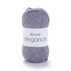 Елеганс 102 бавовняний шнурок з люрексом Yarnart Elegance