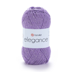 Елеганс 111 бавовняний шнурок з люрексом Yarnart Elegance