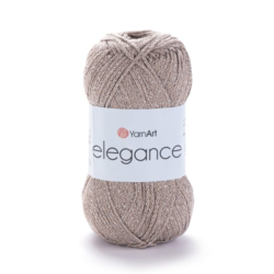 Елеганс 121 бавовняний шнурок з люрексом Yarnart Elegance