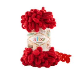 Alize Puffy (Пуфі Алізе) 106 плюшева пряжа для пледів